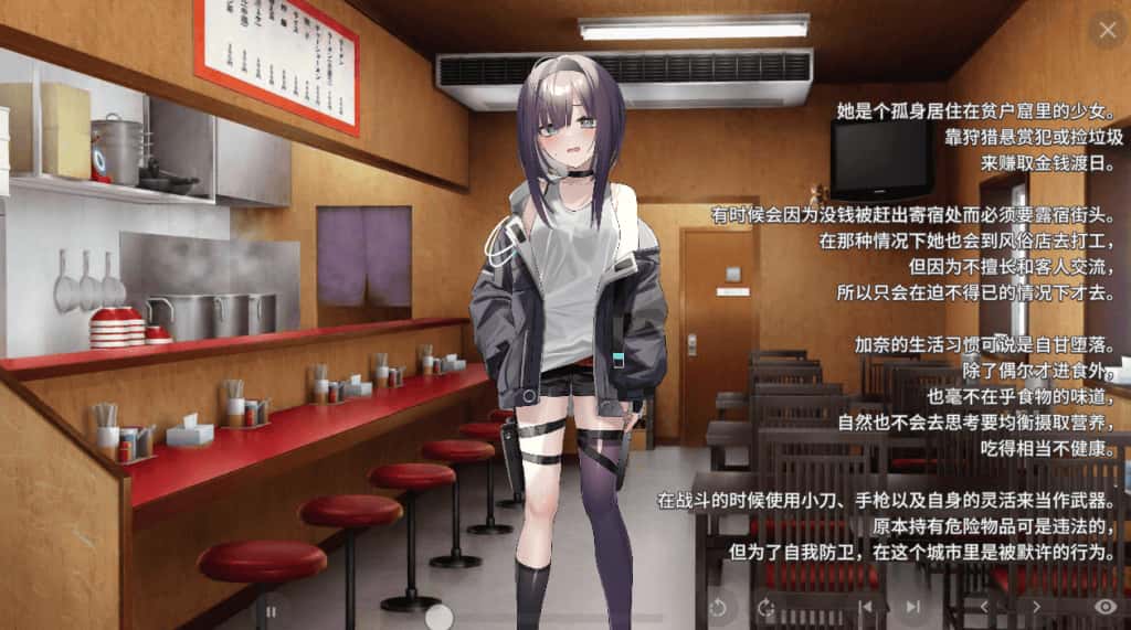 PC/SLG OD Edition Dead-End City: 死废城的少女 575M插画